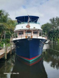 exterior, Marine Trader 50 Wide Body, trawler for sale