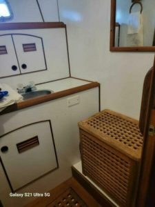 interior, Marine Trader 50 Wide Body, trawler for sale
