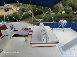 cockpit, Marine Trader 50 Wide Body, trawler for sale