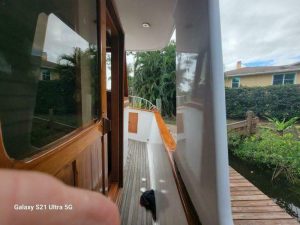 deck, Marine Trader 50 Wide Body, trawler for sale