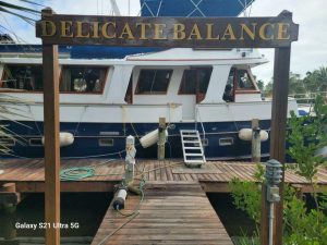 exterior, Marine Trader 50 Wide Body, trawler for sale