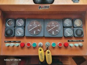 navigation station, Marine Trader 50 Wide Body, trawler for sale