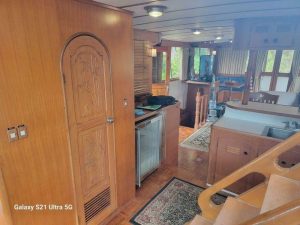 interior, Marine Trader 50 Wide Body, trawler for sale