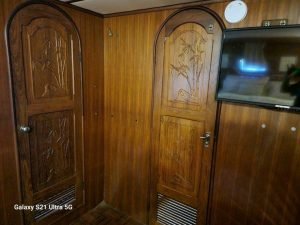 interior, Marine Trader 50 Wide Body, trawler for sale