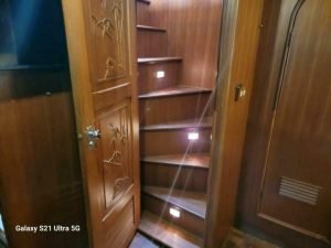 interior, Marine Trader 50 Wide Body, trawler for sale