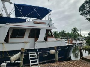exterior, Marine Trader 50 Wide Body, trawler for sale