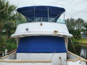 exterior, Marine Trader 50 Wide Body, trawler for sale