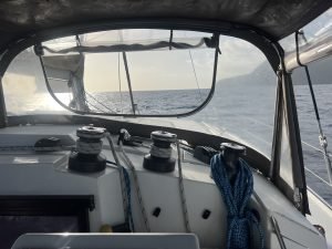 cockpit, FP 44 Helia, catamaran for sale