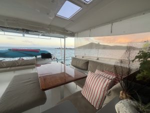 cockpit, FP 44 Helia, catamaran for sale