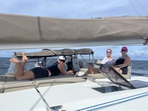 cockpit, FP 44 Helia, catamaran for sale