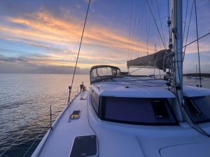 deck, FP 44 Helia, catamaran for sale
