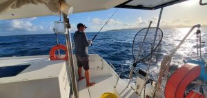deck, FP 44 Helia, catamaran for sale