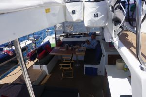 cockpit, Lagoon 450, catamaran for sale