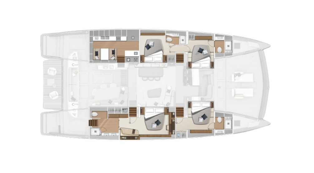 Lagoon Sixty 7, power catamaran for sale