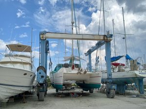 boatyard, Lagoon 37 TPI, catamaran for sale