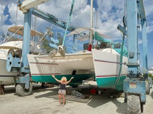 boatyard, Lagoon 37 TPI, catamaran for sale