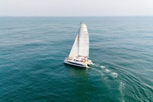 underway, Catana 50, catamaran for sale