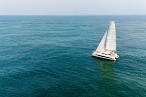 underway, Catana 50, catamaran for sale