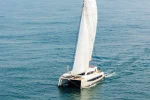 underway, Catana 50, catamaran for sale