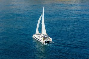 underway, Catana 50, catamaran for sale