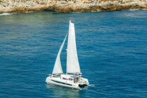 underway, Catana 50, catamaran for sale