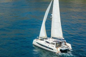 underway, Catana 50, catamaran for sale