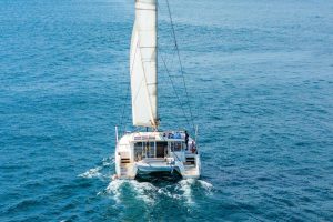 underway, Catana 50, catamaran for sale