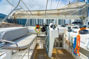 cockpit, Catana 50, catamaran for sale