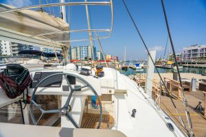 helm, Catana 50, catamaran for sale
