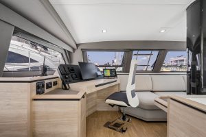 navigation station, Catana 50, catamaran for sale