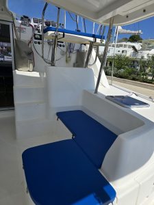 cockpit, Leopard 44, catamaran for sale
