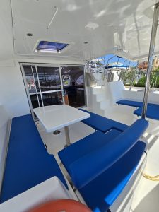 cockpit, Leopard 44, catamaran for sale