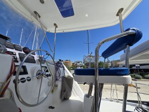 helm, Leopard 44, catamaran for sale