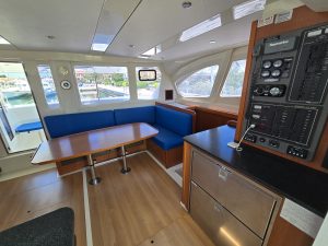 salon, Leopard 44, catamaran for sale