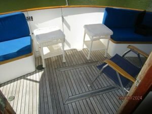 cockpit, Defever 49, trawler for sale
