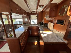 interior, Defever 49, trawler for sale