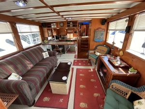 salon, Defever 49, trawler for sale