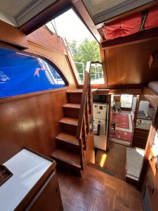 interior, Defever 49, trawler for sale