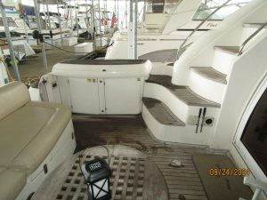 cockpit, Sealine T47, trawler for sale