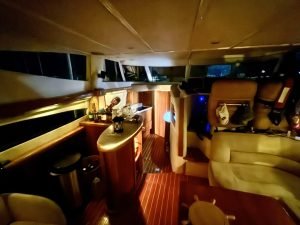 navigation station, Sealine T47, trawler for sale