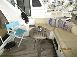cockpit, Sealine T47, trawler for sale