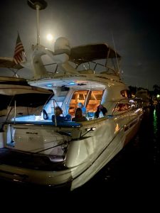 cockpit, Sealine T47, trawler for sale