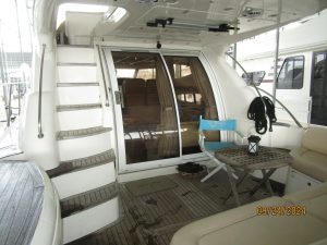 cockpit, Sealine T47, trawler for sale