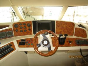 navigation station, Sealine T47, trawler for sale