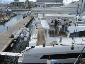 cockpit, Catana 50, catamaran for sale