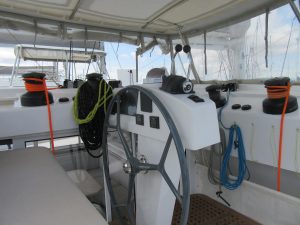 helm, Catana 50, catamaran for sale