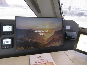 navigation station, Catana 50, catamaran for sale