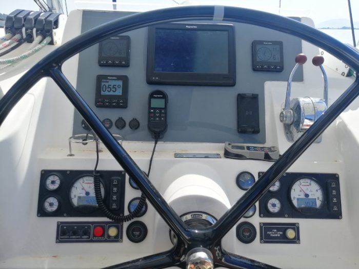 helm, Leopard 48, catamaran for sale