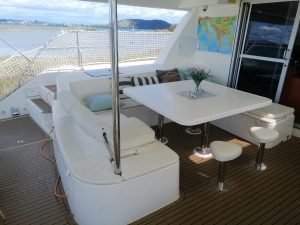 cockpit, Leopard 48, catamaran for sale