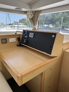 navigation station, Lagoon 400, catamaran for sale